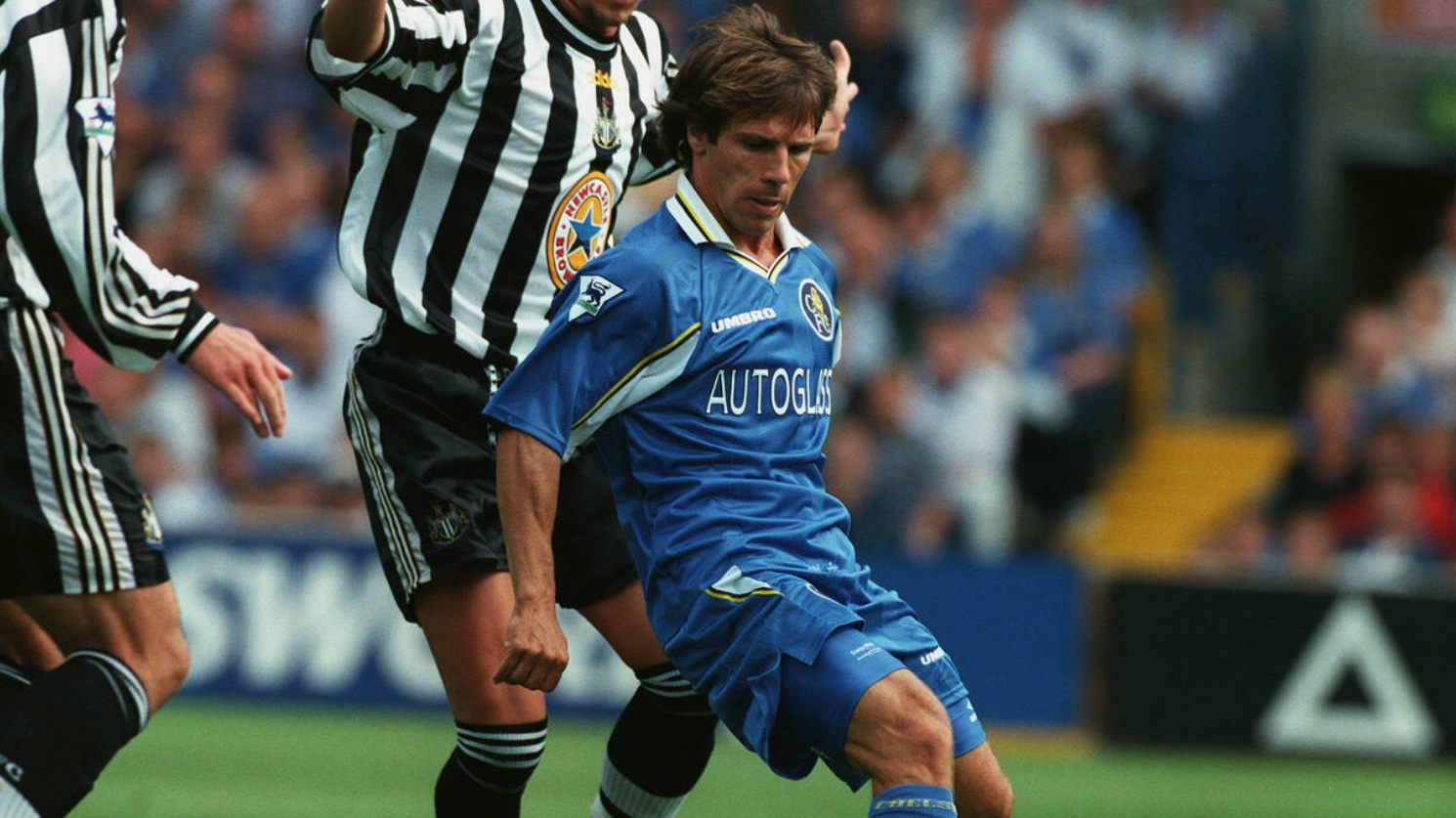 GIANFRANCO ZOLA CHELSEA FC 24 August 1998