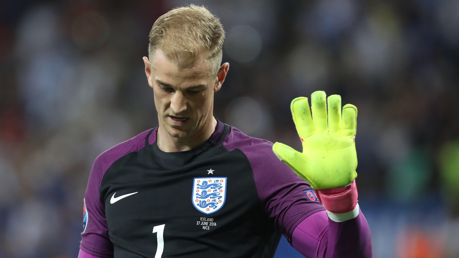 Joe Hart apologises after England lose to Iceland at Euro 2016.