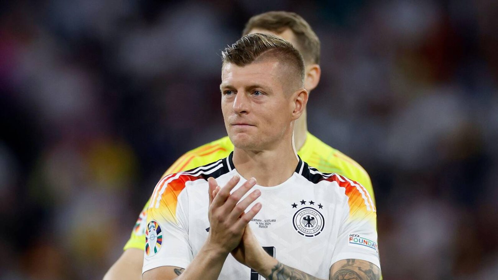 Toni Kroos Germany 4-1 Scotland at Euro 2024