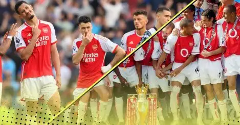 Comparing Arsenal’s 2023-24 Premier League record to the legendary Invincibles of 2003-04: Points, Goals…