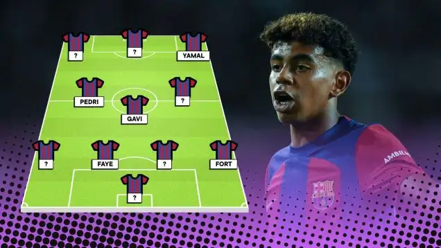 Barcelona's future XI made of players aged 21 and under