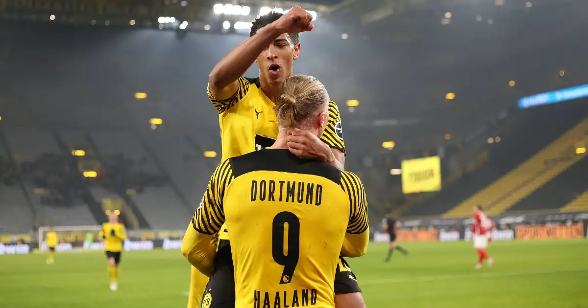 Jude Bellingham Erling Haaland Borussia Dortmund