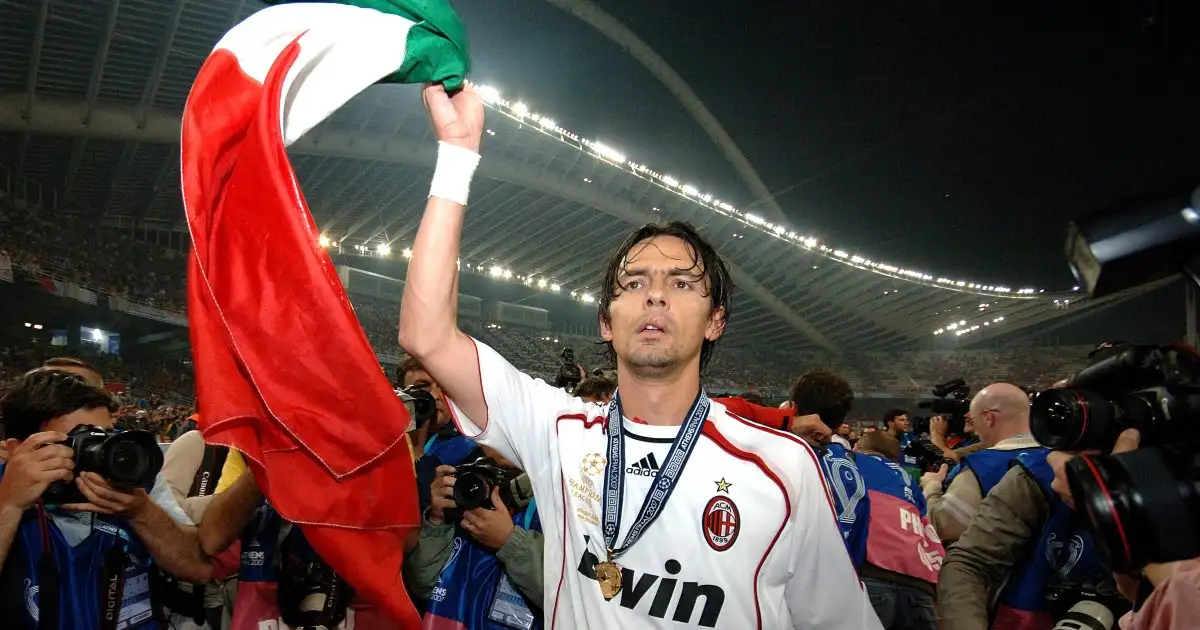 Filippo Inzaghi was so lethal he won the UCL in the worst form of his life