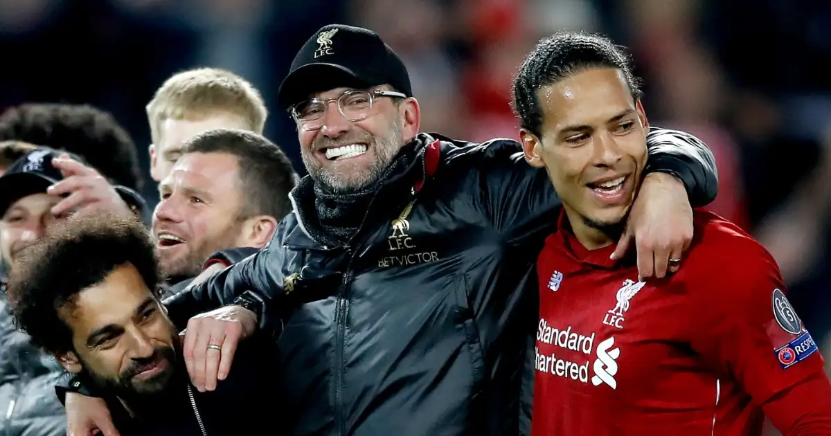 Jurgen Klopp’s all-time greatest XI: Van Dijk, Salah, Lewandowski…