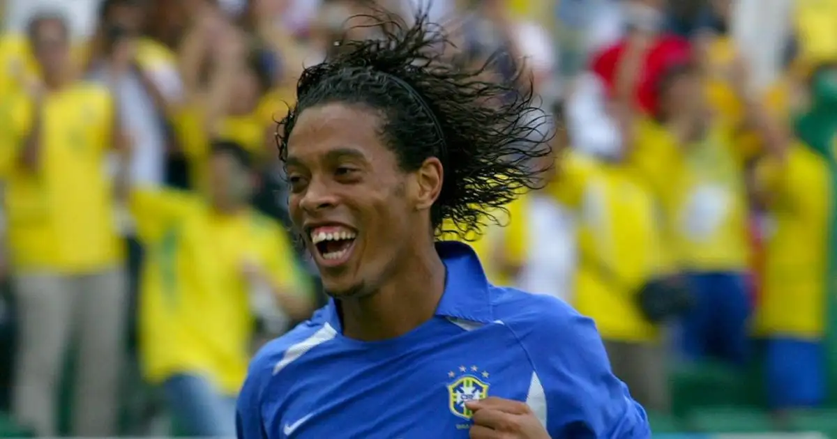 Of course Ronaldinho meant to chip David Seaman – he’s Ronaldinho