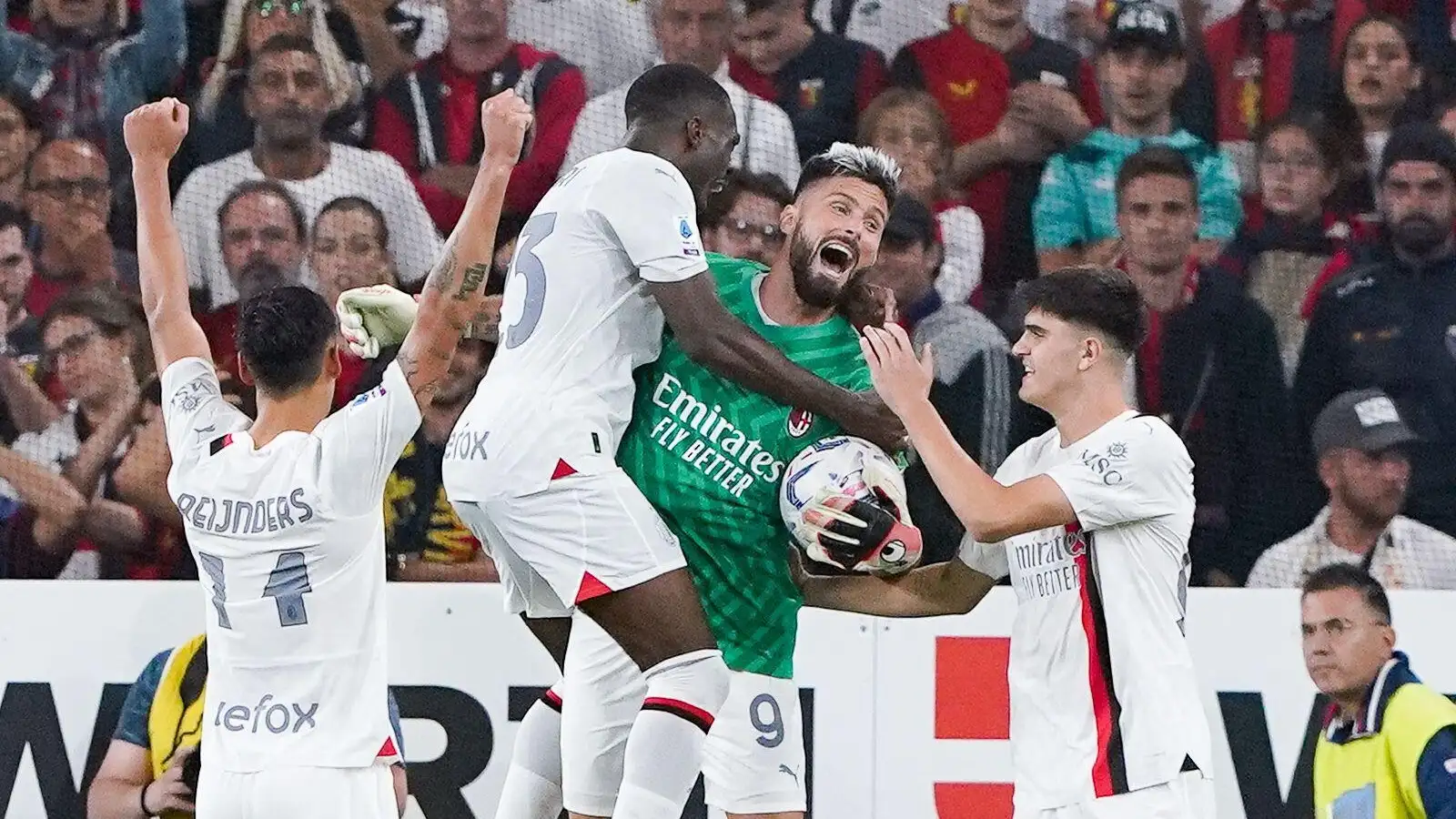 Olivier Giroud’s goalkeeping masterclass was pure chaos. We loved every second.