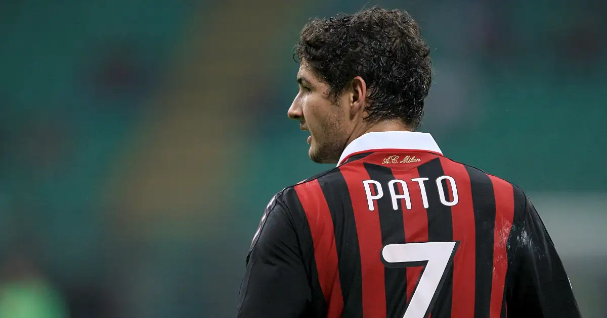 Alexandre Pato of AC Milan and Brazil, September 2009